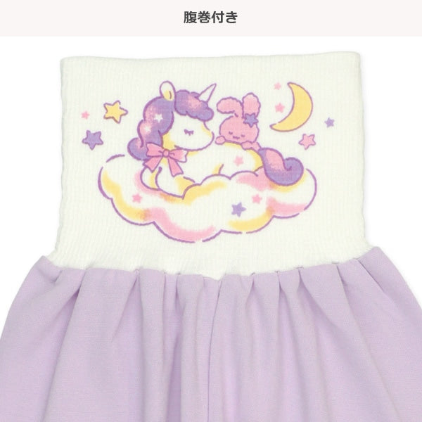 西松屋冬季針織長袖束腹睡衣套裝(獨角馬)