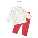 西松屋夏季短袖睡衣套裝2件(熊/兔)