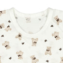 西松屋夏季短袖睡衣套裝2件(熊/兔)