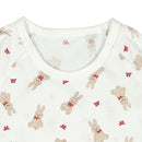 西松屋夏季短袖睡衣套裝2件(熊/兔)