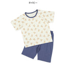 西松屋夏季針織睡衣套裝2件(熊印花)