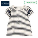 西松屋夏季短袖T恤(條紋)