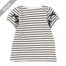 西松屋夏季短袖T恤(條紋)