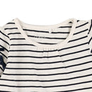 西松屋夏季短袖T恤(條紋)