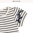 西松屋夏季短袖T恤(條紋)