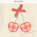 西松屋嬰幼兒長袖上衣(櫻桃)