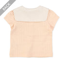 西松屋夏季短袖T恤(花)