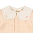 西松屋夏季短袖T恤(花)