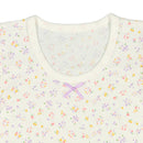 西松屋夏季短袖內衣3件（花花和心心）