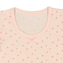 西松屋夏季短袖內衣3件（花花和心心）