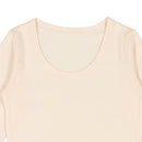 西松屋嬰幼兒長袖內衣4件 (純色)