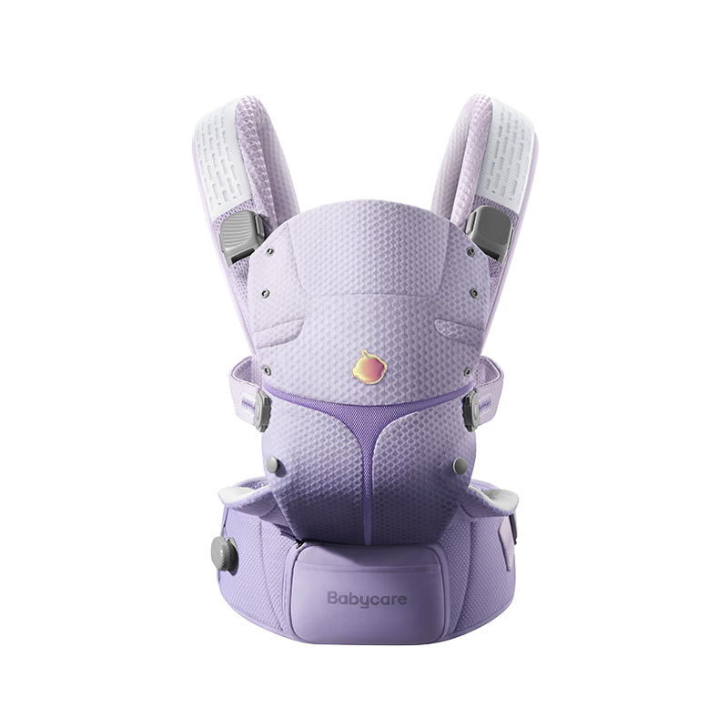 Babycare全階嬰兒背帶-柔霧紫