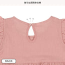 西松屋夏季無袖連身裙(粉紅色/青色)