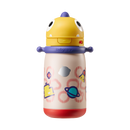 Babycare霸王龍成長保溫杯-背帶款450ml古金黃