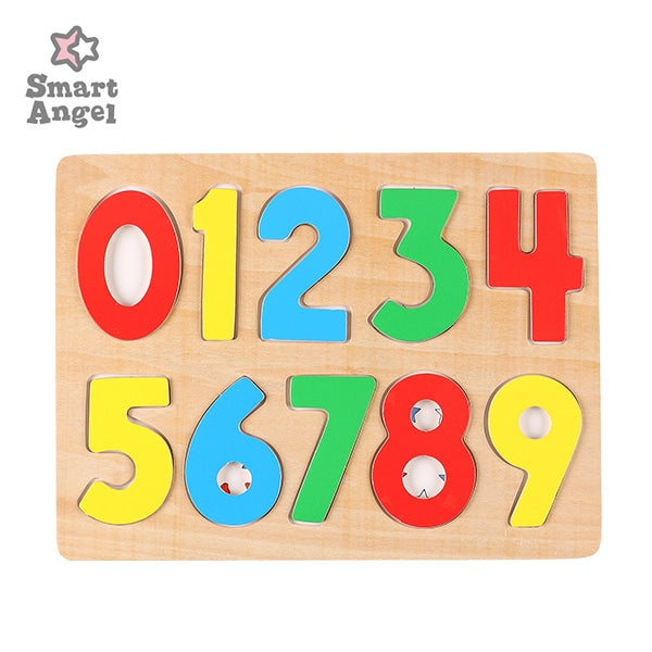 西松屋Smart Angel木質數字拼圖