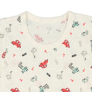 西松屋夏季短袖內衣3件（車）