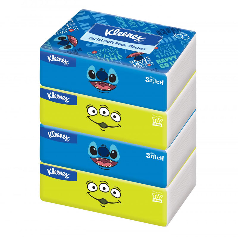 『Kleenex』Disney Tsum Soft Pack (Full Case 18 Packs)