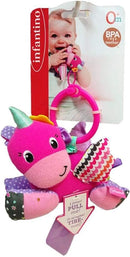 Infantino小馬搖鈴及牙膠布偶