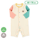 西松屋春季前開連體衣(拼色)-６０ｃｍ