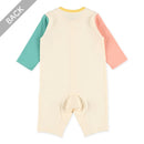 西松屋春季前開連體衣(拼色)-６０ｃｍ