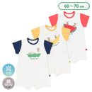 西松屋夏季短袖連身衣(香蕉/西瓜/青豆)