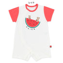 西松屋夏季短袖連身衣(香蕉/西瓜/青豆)