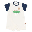 西松屋夏季短袖連身衣(香蕉/西瓜/青豆)