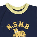 西松屋夏季短袖連身衣(老虎)６０ｃｍ