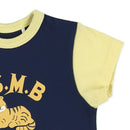 西松屋夏季短袖連身衣(老虎)６０ｃｍ