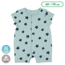 西松屋夏季短袖連身衣(星星)６０ｃｍ