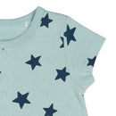 西松屋夏季短袖連身衣(星星)６０ｃｍ