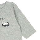 西松屋嬰幼兒長袖組合連身套裝 (熊貓)