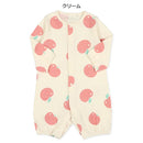 西松屋嬰幼兒長袖組合連身衣 (水果)