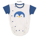 西松屋夏季短袖連身褲(黄/青/啡)