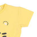 西松屋夏季短袖連身褲(黄/青/啡)