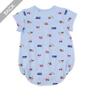 西松屋夏季短袖連身褲(工作車)６０ｃｍ