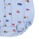 西松屋夏季短袖連身褲(工作車)６０ｃｍ