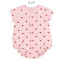 西松屋夏季短袖連身褲(愛心)６０ｃｍ