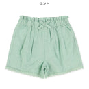 西松屋夏季棉麻蕾絲短褲