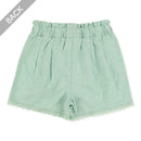 西松屋夏季棉麻蕾絲短褲