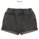 西松屋夏季牛仔布短褲(黒/藍)