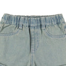 西松屋夏季牛仔布短褲(黒/藍)