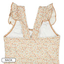 西松屋夏季荷葉邊連身女子泳衣(印花)