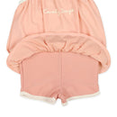 西松屋夏季女子連身泳衣(粉紅)