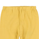 西松屋夏季針織短褲-黄色
