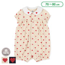 西松屋夏季短袖連褲(愛心)