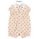 西松屋夏季短袖連褲(愛心)