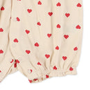 西松屋夏季短袖連褲(愛心)