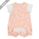 西松屋夏季短袖連褲(雛菊)