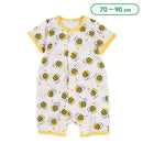 西松屋夏季短袖連身服(小蜜蜂)